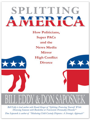 cover image of Splitting America: How Politicians, Super PACs and the News Media Mirror High Conflict Divorce